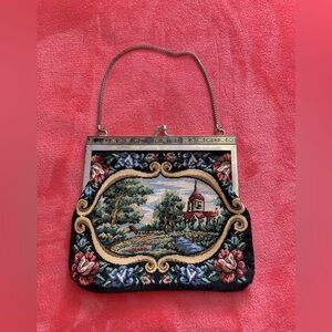 Vintage Tapestry Handbag